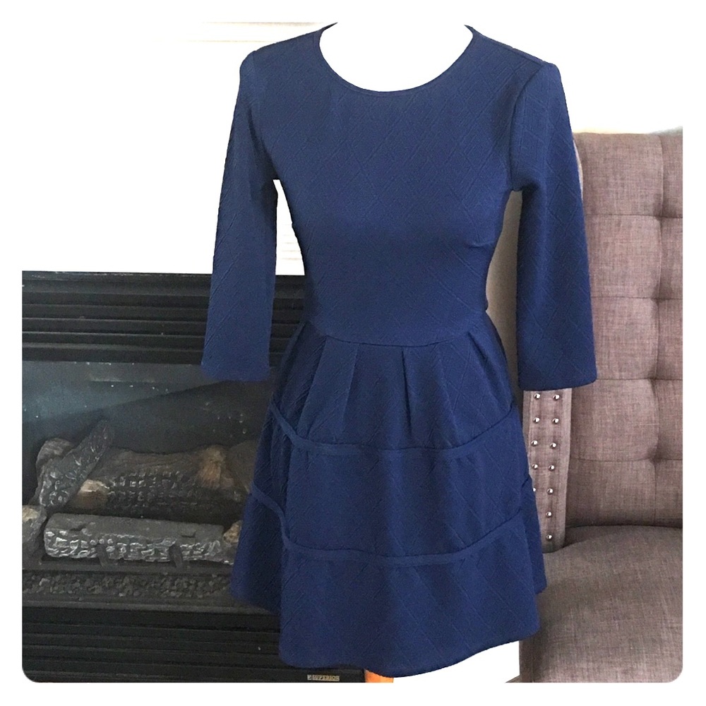 Blue dress